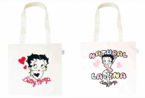 Betty Boop<ベティ・ブープ>エコマーク付きコットンバッグ