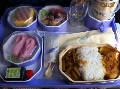 ランカエアの機内食(1)