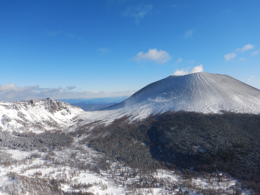黒斑山から