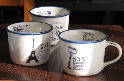Ho-Lo-STYLE マグ White&blue
