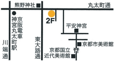ギャラリー恵風MAP 岸田真理子個展
