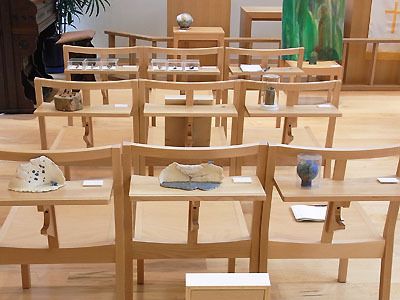 岸田真理子個展 福山市 松永教会