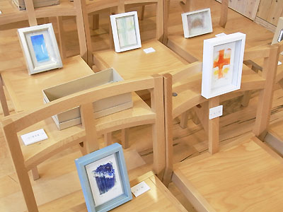 岸田真理子個展 福山市 松永教会