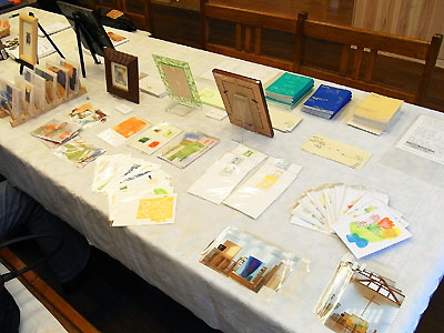 岸田真理子個展 福山市 松永教会
