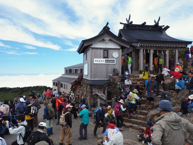 石鎚山弥山