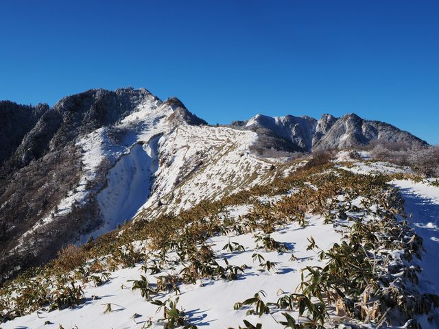 伊予富士登山道