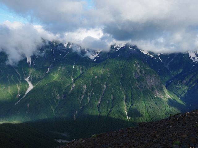 穂高連峰