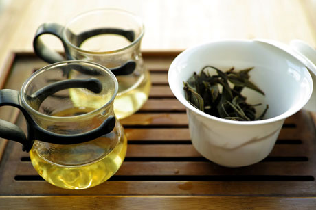漫撒山秋の散茶2013年プーアル茶