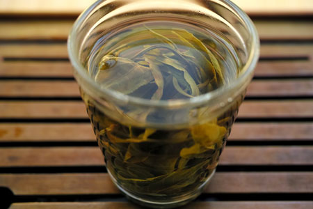 漫撒山秋の散茶2013年プーアル茶