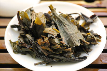 中茶牌65周年青磚03年プーアル茶