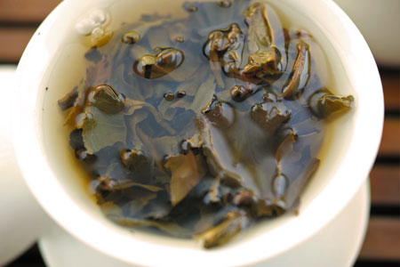 中茶牌65周年青磚03年プーアル茶