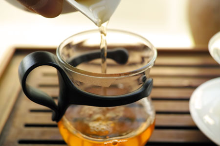 中茶牌65周年青磚03年プーアル茶