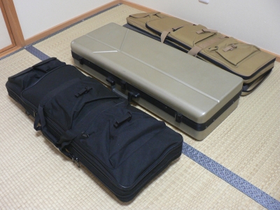 アーチェリー ボウケース ゴールド キャスターなし小型 ヤマハ