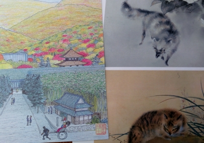 橋本関雪の絵葉書