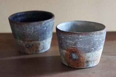 野村亜矢展』 ： 展示作品紹介② 手びねりカップ | hagi