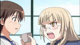 ペリーヌさん納豆に怒る