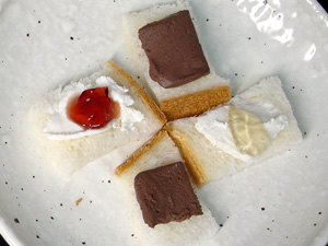 チーズの盛り付け例