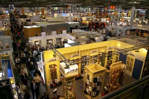 デュッセルドルフのプロワイン会場