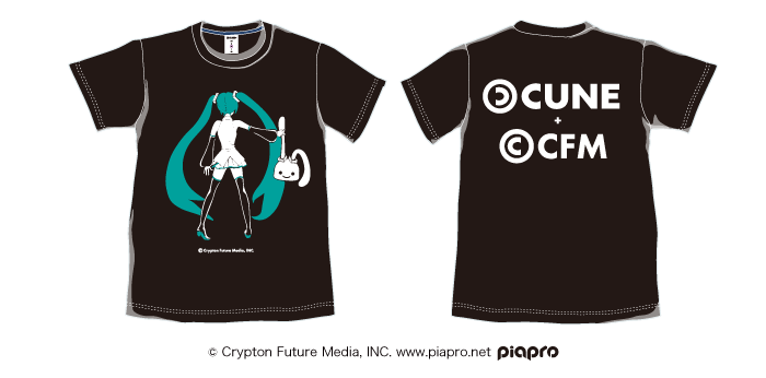 CUNE 初音ミク コラボTシャツ｜Yahoo!フリマ（旧PayPayフリマ）