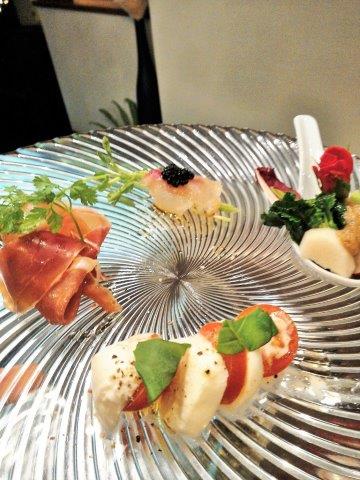 クリスマスコース料理 冷 前菜 Ristorante Bisty イタリアン リストランテ ビスティ ブログ 埼玉県 北本市