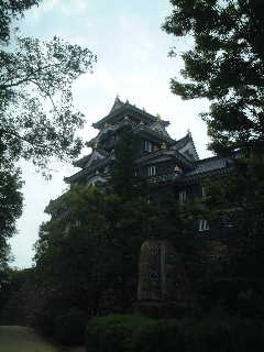岡山城