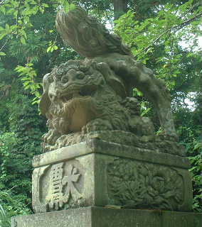 隠岐神社の狛犬