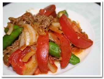 カレー炒め