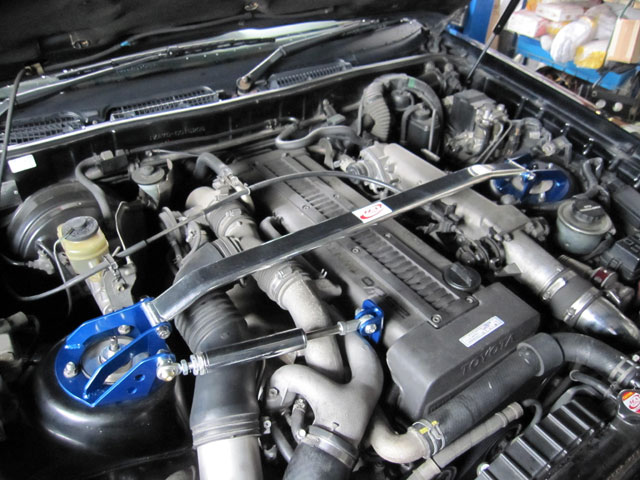 室外 ヴェロッサ JZX110 エンジン型式：1JZ-GTE用 エンジントルクダンパー オプションカラー：(1)レッド シルクロード 1BD-N08 