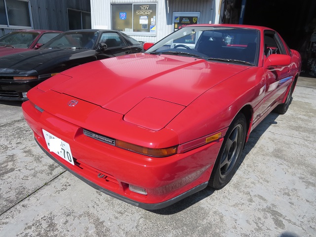 先ほど納車 赤い70スープラです。 | MAI日記！