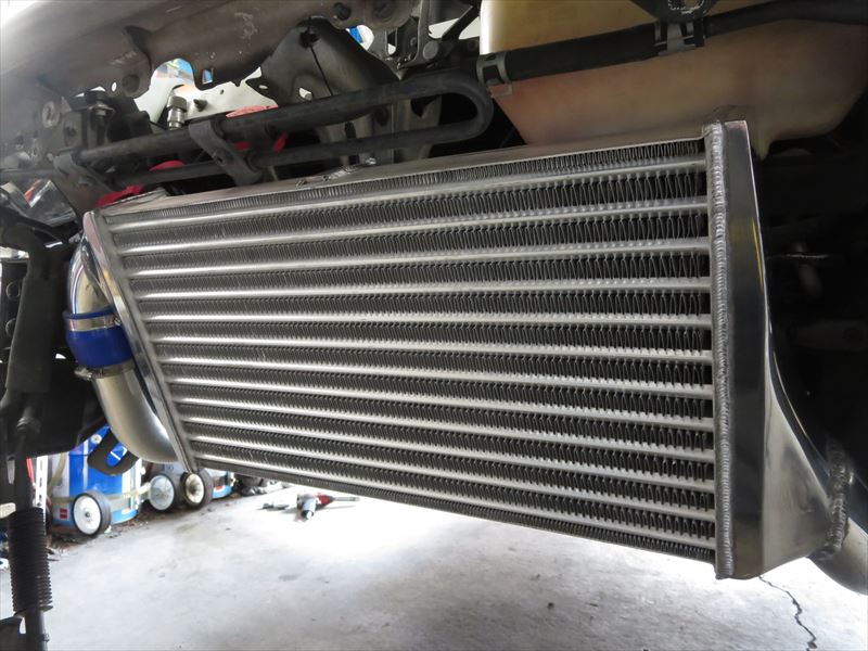 70スープラ jza70純正インタークーラー 70スープラ インタークーラーキット装着！ | MAI日記！