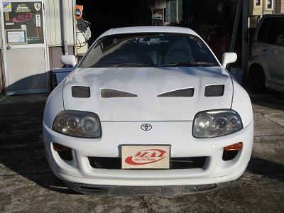 JZA80 スープラTRDボンネット