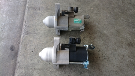 ステップワゴン RK5 スターター交換 セルモーター交換 エンジン始動  