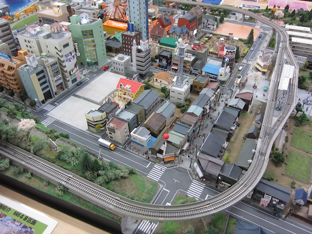 山田町ジオラマ