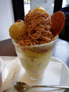 モンブランパフェ