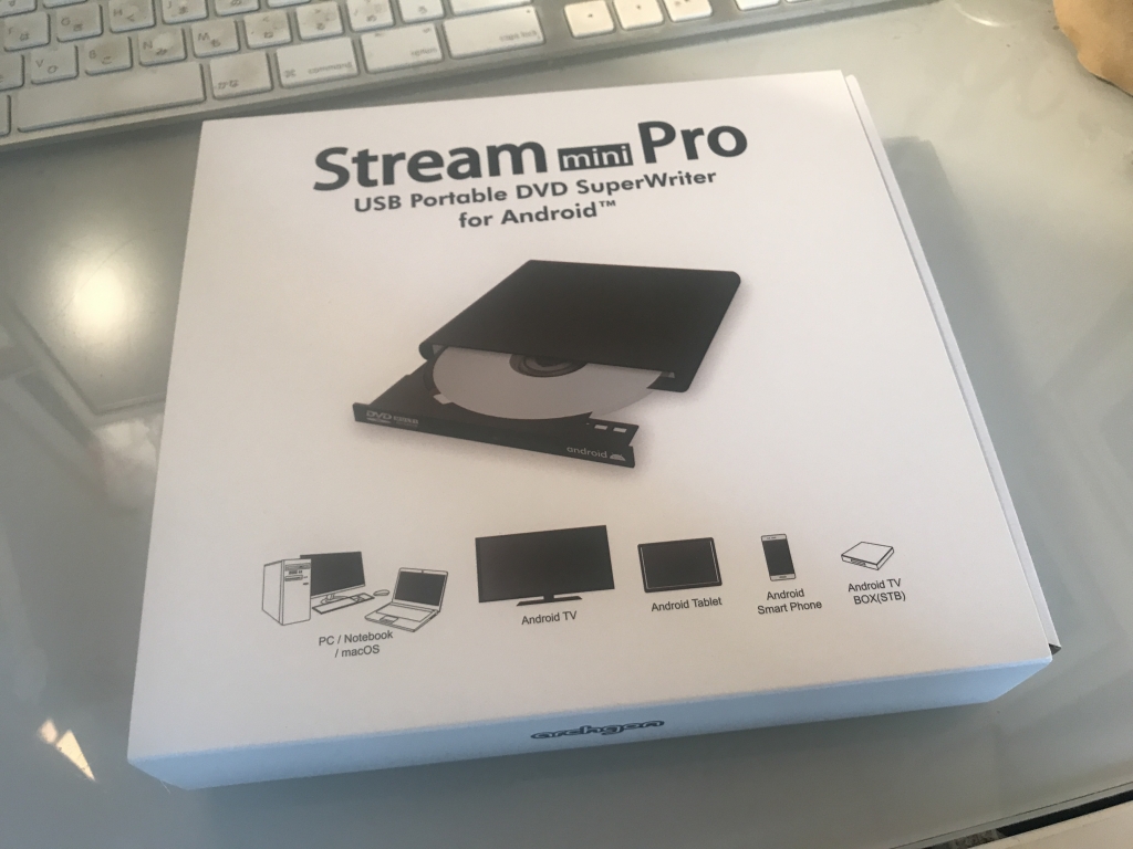 Stream mini Pro USBポータブルDVDスーパーワイター Stream mini Pro USBポータブルDVDスーパーワイター