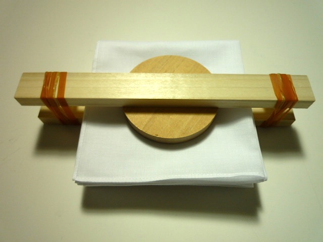 円 板締め