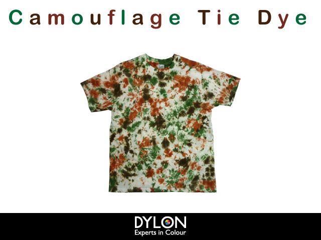 camo tie dye