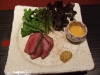 尾崎牛の炭火焼き
