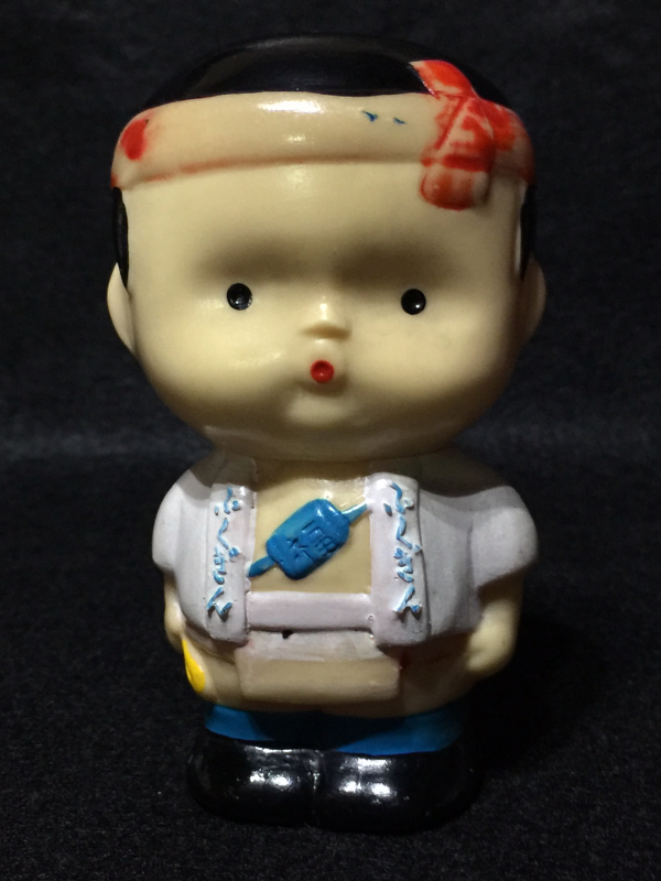 福岡銀行 ふくちゃんソフビ貯金箱 | 荒神乃庄 アンティークギャラリー