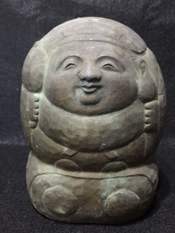 埼玉銀行 大黒天金属製貯金箱 | 荒神乃庄 アンティークギャラリー