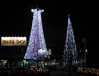塩尻駅前イルミネーション ’08