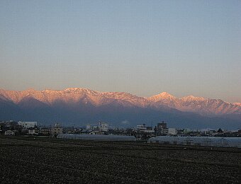 北アルプスの冬3