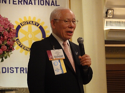 田中RI会長エレクト
