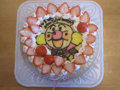 智紘の誕生日ケーキ