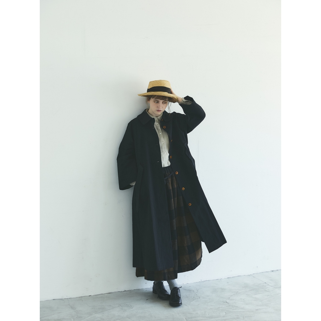 MAGALIコットンリネン・ウェザー・トレンチコート | shironeko MAGALIコットンリネン・ウェザー・トレンチコート | shironeko