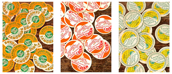 Vintage ミルクキャップ【DAISY】ヴィンテージ、MILK CAPS、ビンテージ、アメリカ、コラージュ、スクラップブッキング、アンティーク