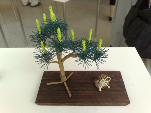 乙女展 千と世水引の松