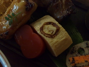 らくや 乙女定食 ら焼印