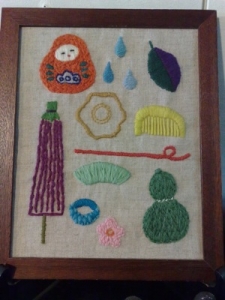 乙女の金沢 刺繍原画