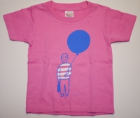 赤池佳江子 イラストTシャツ ピンク